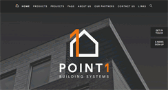 Desktop Screenshot of point1buildingsystems.com